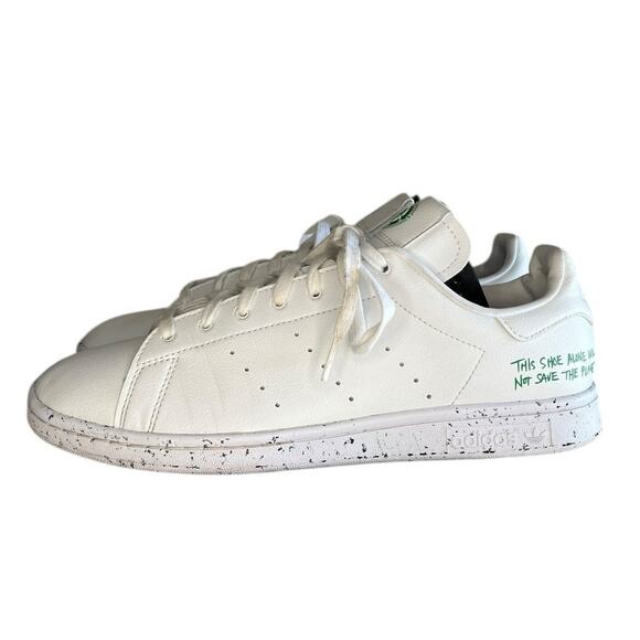 adidas Other - Men's Adidas Stan Smith FU9609 Leather Lace-Up Athletic Sneaker Size 10 White